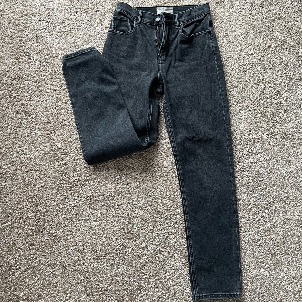 Everlane black skinny jeans